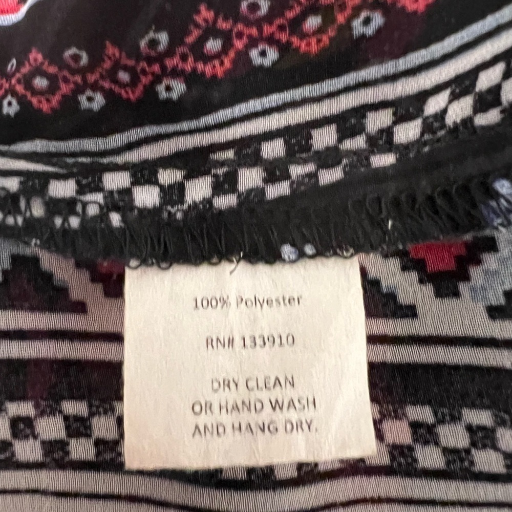Show Me Your Mumu Byron Mexicali Multi Print Mini Chiffon Dress Size Medium - Picture 11 of 12